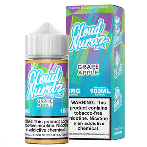 Cloud Nurdz TFN ICED - Apple Grape 100mL