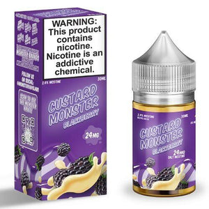 Custard Monster Salt TFN - Blackberry 30mL