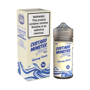 Custard Monster TFN - Blueberry Vanilla 100mL (Swirl Edition)