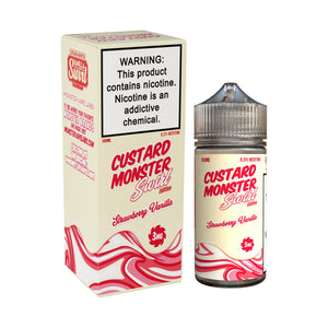 Custard Monster TFN - Strawberry Vanilla 100mL (Swirl Edition)