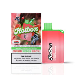 Hotbox Disposable 7500 Puffs - Strawberry Watermelon Bubblegum