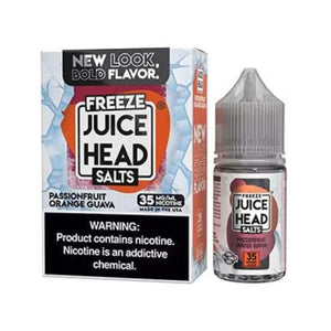 Juice Head FREEZE Salts - Passionfruit Orange Guava 30mL