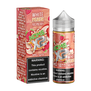 Noms X2 White Peach Raspberry - 120mL