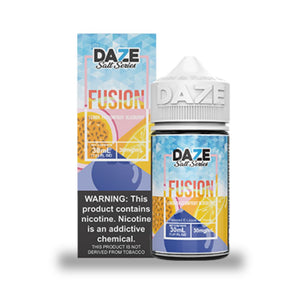 7 Daze Fusion TFN Salts – Lemon Passionfruit Blueberry ICED 30mL