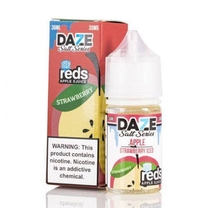 7 Daze Salt Reds Strawberry ICED