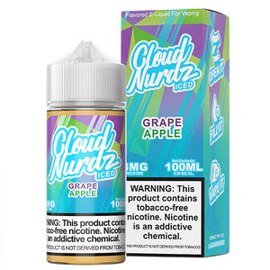 Cloud Nurdz TFN ICED Grape Apple  - 100mL