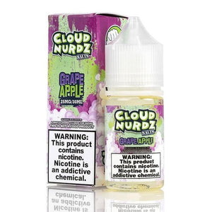 Cloud Nurdz Salts Grape Apple - 30mL-EJuice-Online