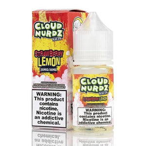 Cloud Nurdz Salts Strawberry Lemon - 30mL-EJuice-Online