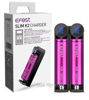 Efest Slim K2 - 2 Bay Smart Charger-EJuice-Online