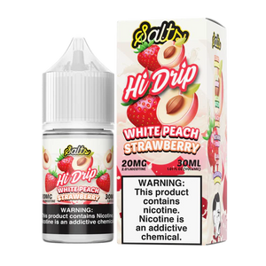 Hi-Drip Salts - White Peach Strawberry 30mL