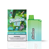 Hotbox disposable vape 7500 puffs wholesale Crisp Menthol