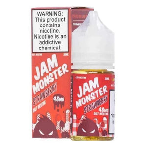 Jam Monster Salt Strawberry - 30mL-EJuice-Online