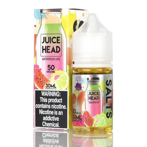 Juice Head Salts Watermelon Lime - 30mL-EJuice-Online