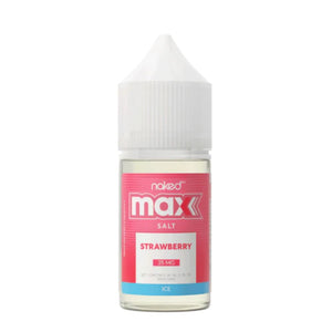 Naked Max Salt – Strawberry ICE 30mL