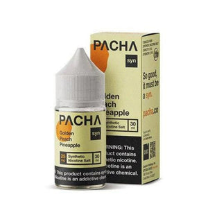 Pachamama TFN Salts - Golden Peach Pineapple 30mL