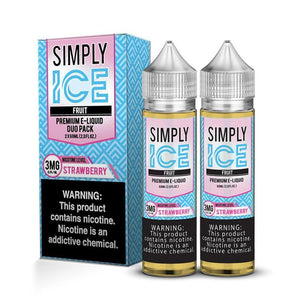 Simply Fruit Strawberry ICE - 120mL-EJuice-Online