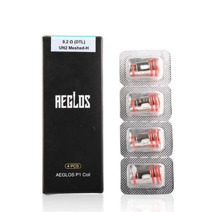 Uwell Aeglos P1 Replacement Coils - 4 Pack