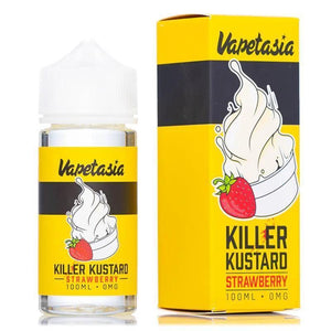 Vapetasia Killer Kustard Strawberry- 100mL-EJuice-Online