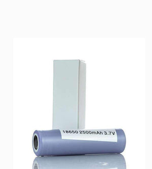 Samsung INR18650-25S Blue Flat Top 2500mAh IMR Battery-EJuice-Online